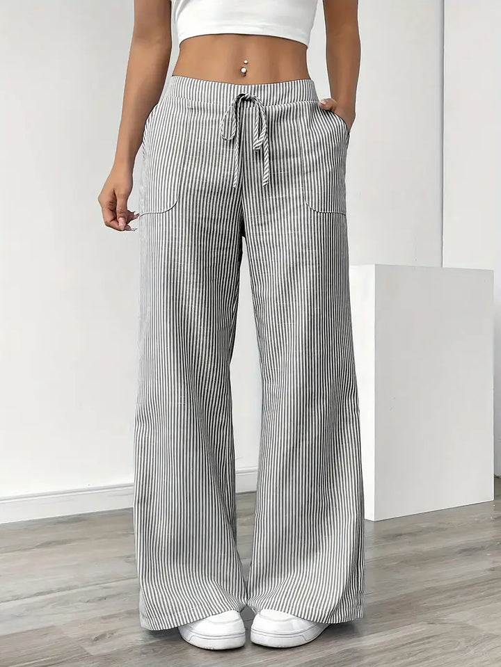 Women's Drawstring Pants - Effortless Everyday Style