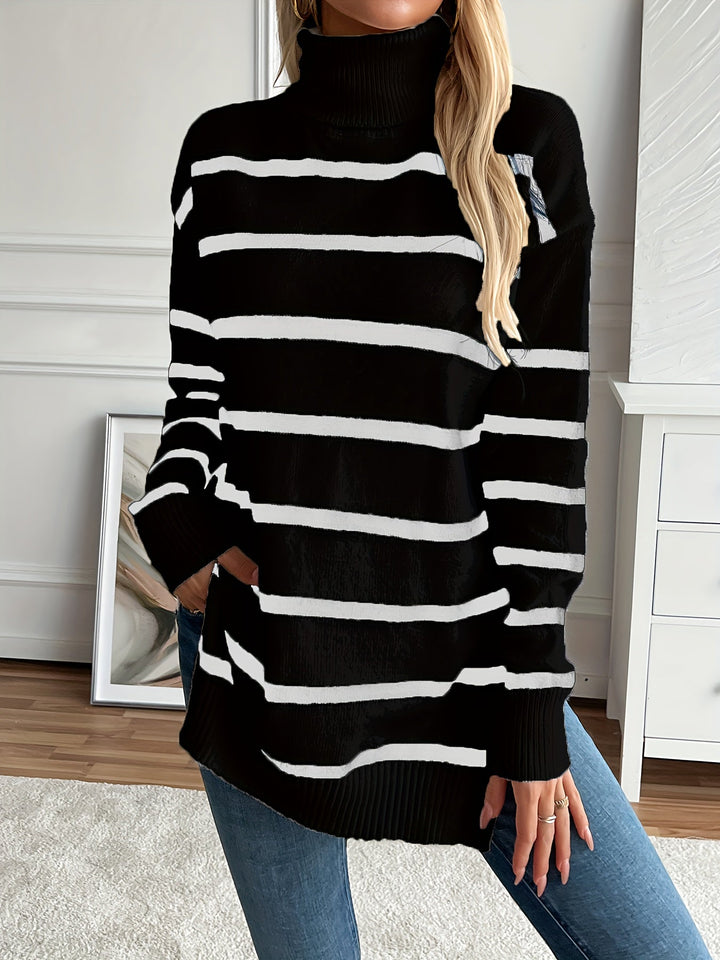 Women's Striped Maya Sweater - Cozy Everyday Style