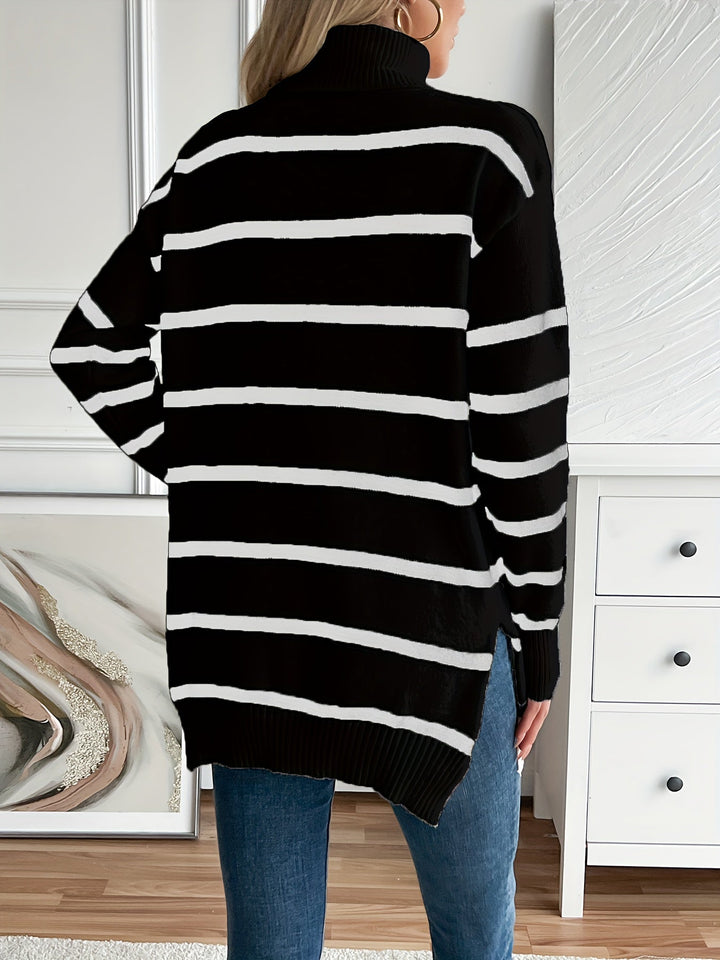 Women's Striped Maya Sweater - Cozy Everyday Style