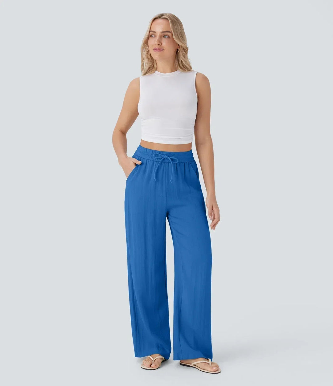 Women's Sarah Effortless Wide Leg Pants - Everyday Elegance