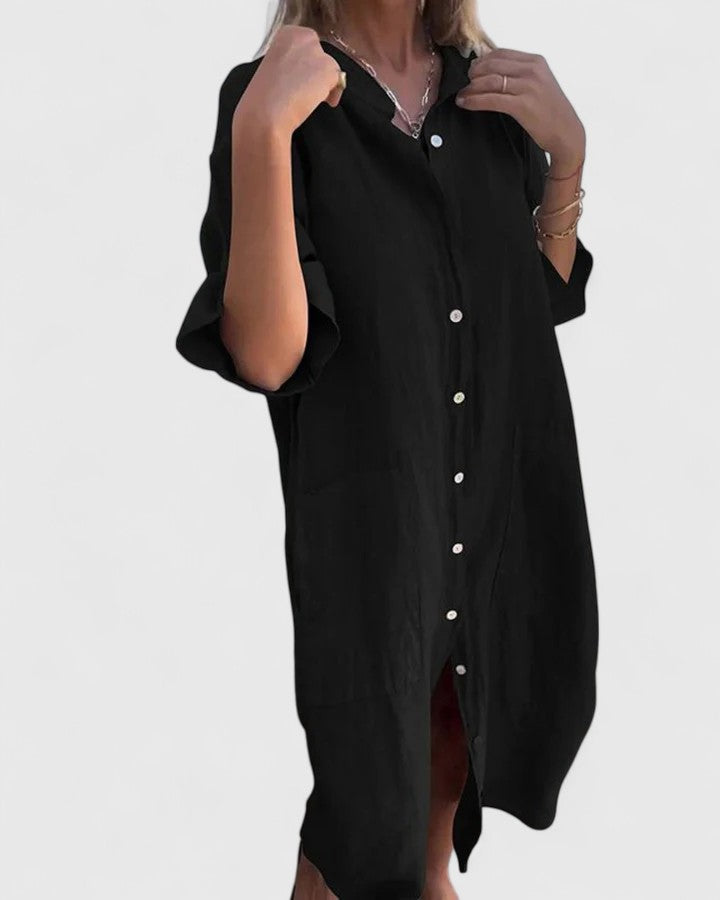 Women's Oversized Elegant Dress - Effortless Style for Any Occasion