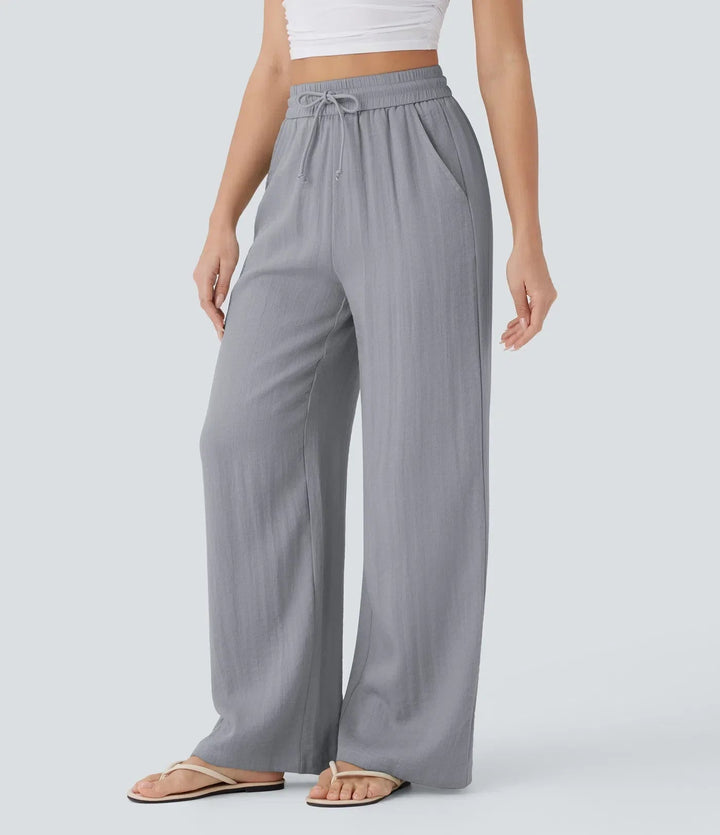 Women's Sarah Effortless Wide Leg Pants - Everyday Elegance