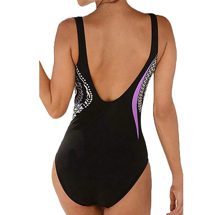 Women's Graphic Print Swimsuit - Effortless Summer Fun