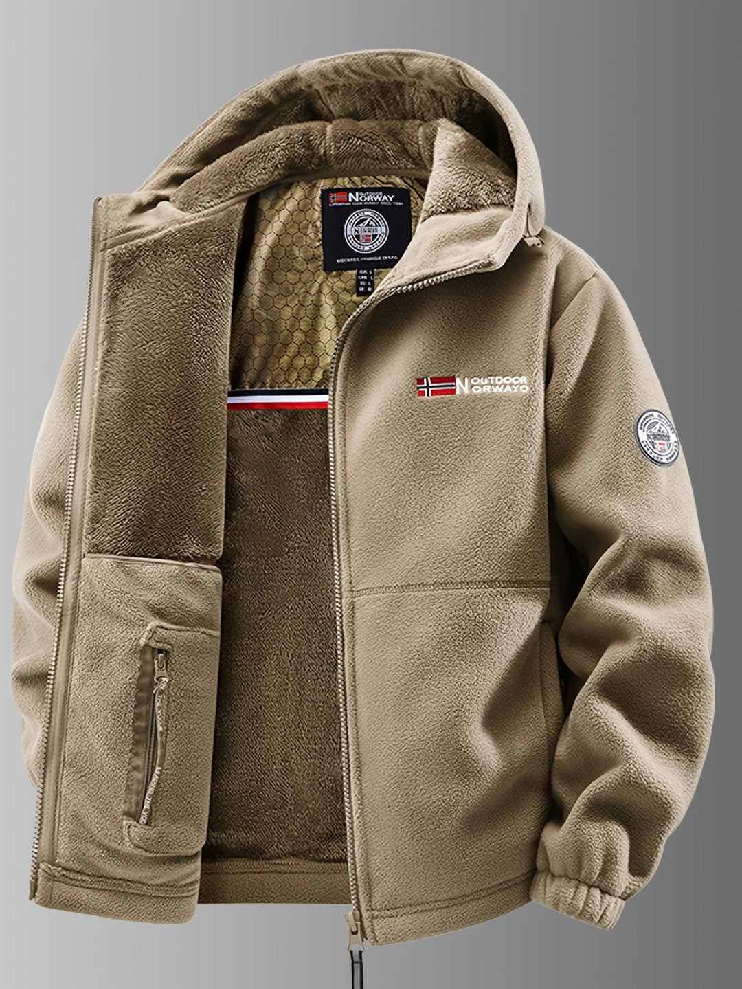 Men's Hunter Outdoor Comfort Jacket - Warm & Durable