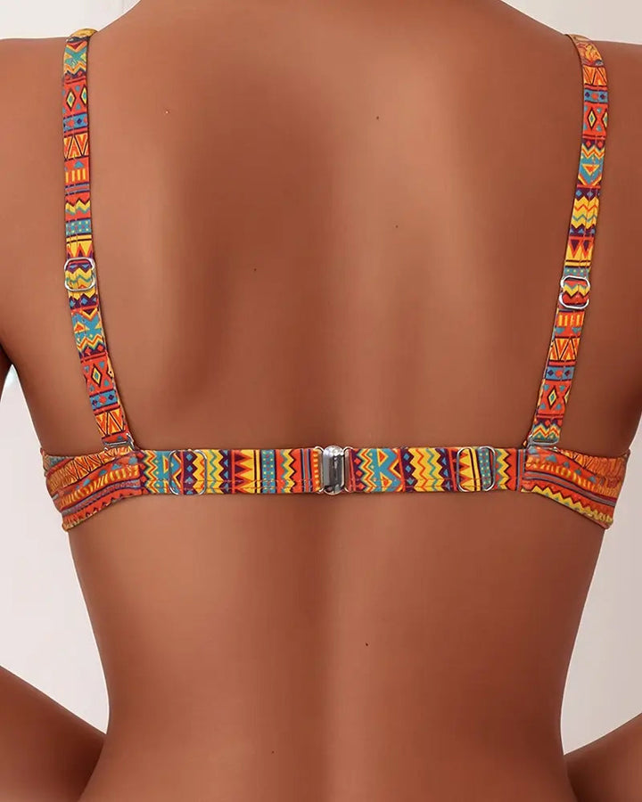 Women's High Waist Bikini Set - Embrace the Sunshine