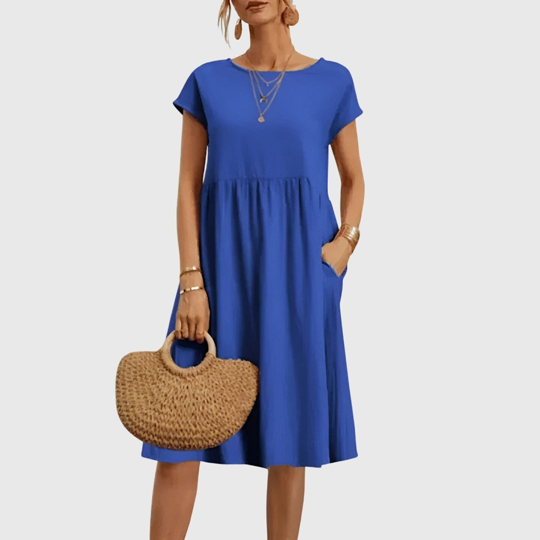 Women's Mirabel Elegant Spring Dress - Effortless Day to Night