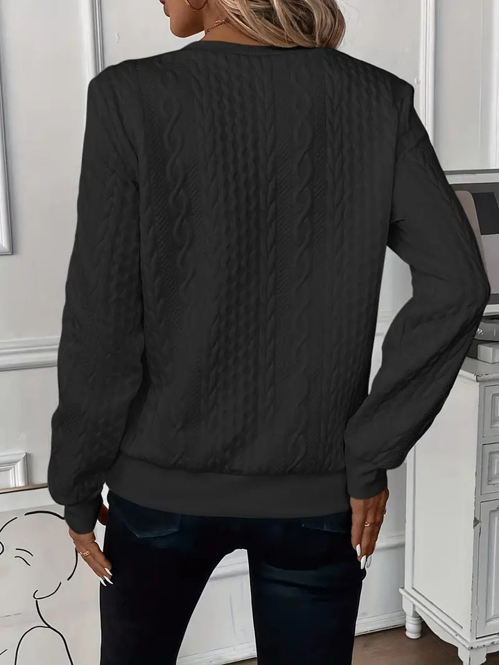 Women's Cozy Relaxed-Fit Sweater - Everyday Warmth