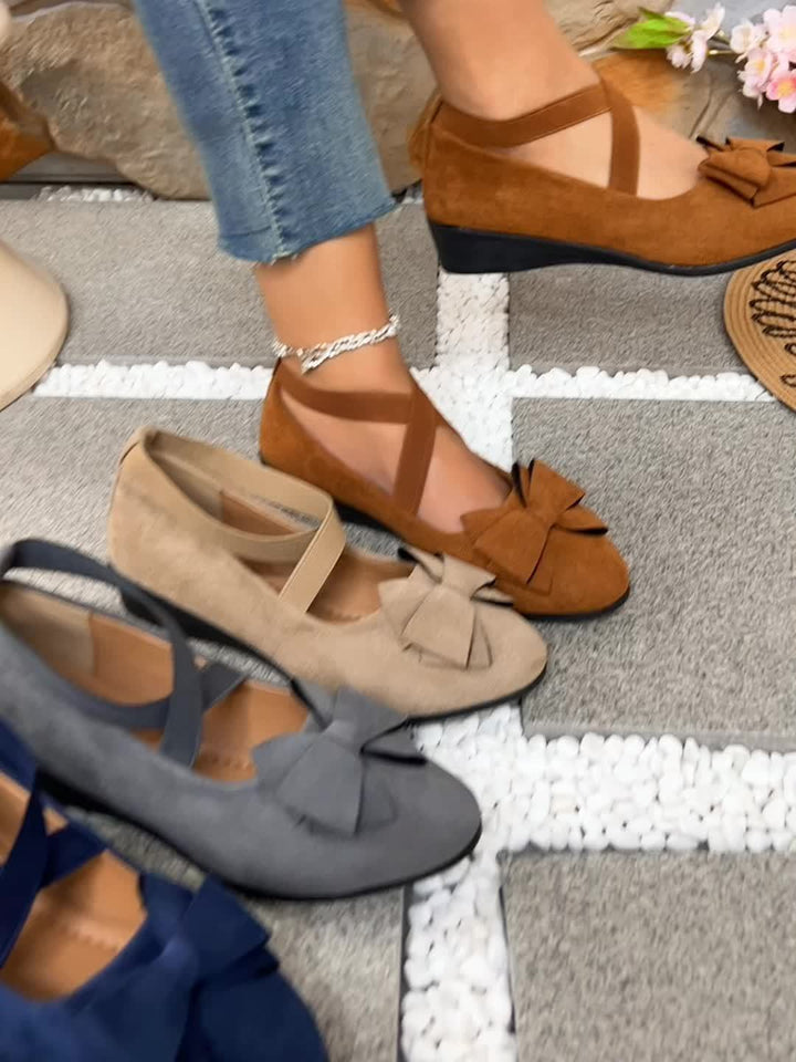 Women's Colette Sophisticated Wedge Flats - All-Day Comfort