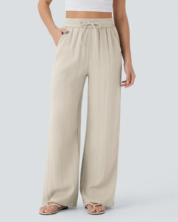 Women's Sarah Effortless Wide Leg Pants - Everyday Elegance
