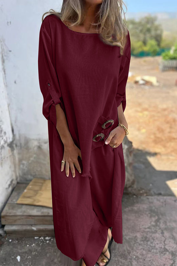 Women's Effortless Flowing Loungewear Set - Vacation Style