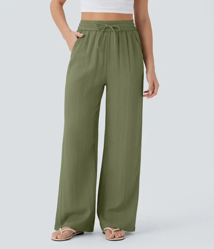 Women's Sarah Effortless Wide Leg Pants - Everyday Elegance