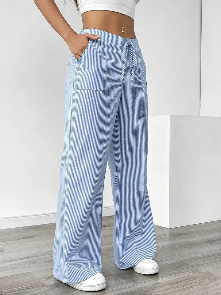Women's Drawstring Pants - Effortless Everyday Style