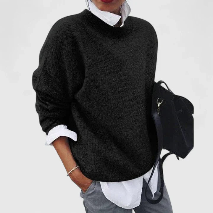 Women's Classic Crew Neck Sweater - Everyday Wardrobe Essential