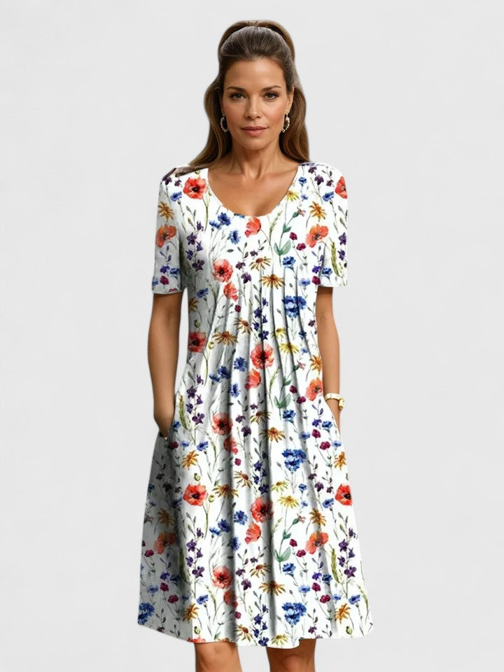 Women's Valorynn Elegant Dress - Flattering Fit with Pockets