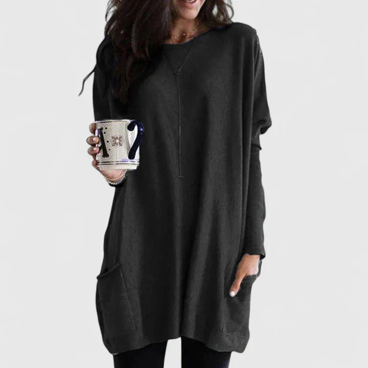 Women's Scarlett Relaxed Pocket Tunic - Effortless Everyday Comfort