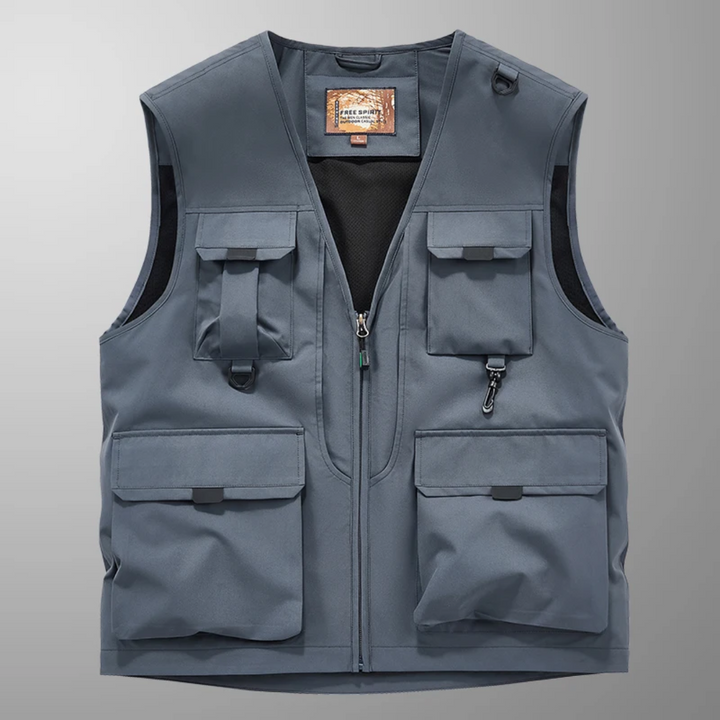 Women's Stylish Cargo Vest - Casual Layering Essential