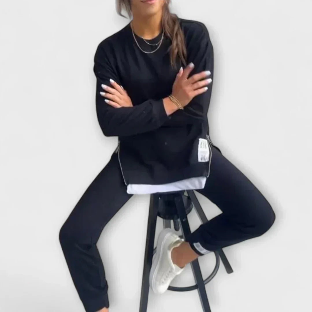 Women's Comfortable Loungewear Set - Cozy and Versatile