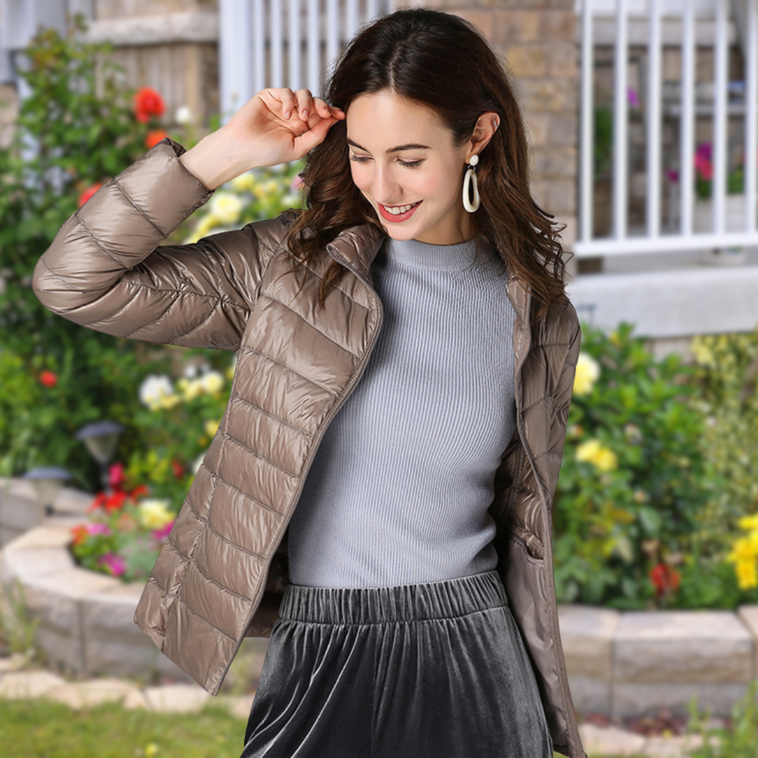 Women's Seraphina Down Waterproof Jacket - Cozy & Sleek
