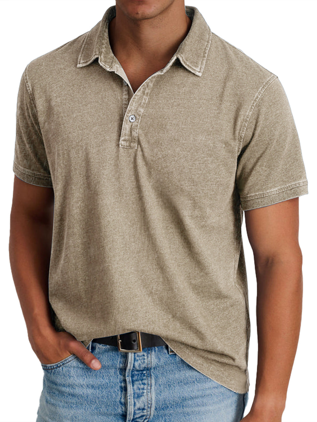 Men's Premium Stylish Polo with Collar - Everyday Confidence