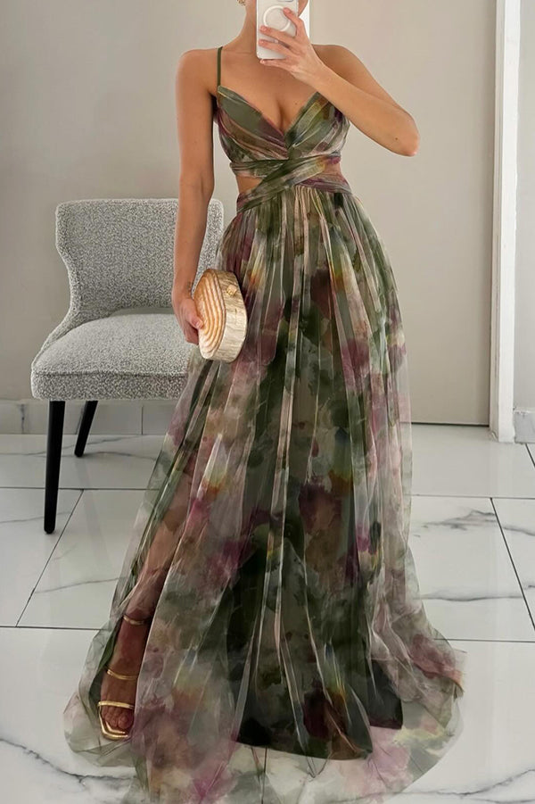 Women's Floral Maxi Dress - Effortless Beauty for Every Occasion