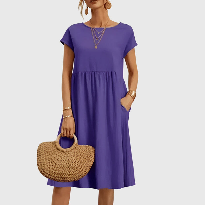 Women's Mirabel Elegant Spring Dress - Effortless Day to Night