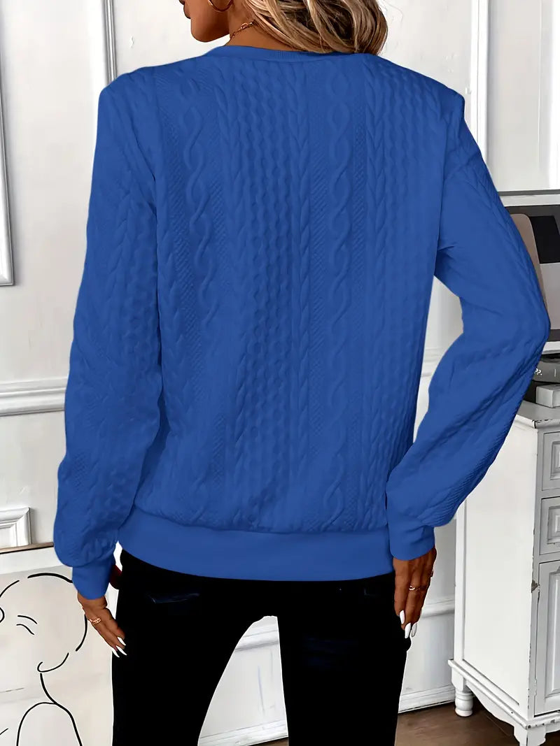 Women's Cozy Relaxed-Fit Sweater - Everyday Warmth