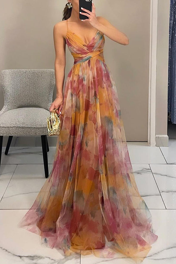 Women's Floral Maxi Dress - Effortless Beauty for Every Occasion