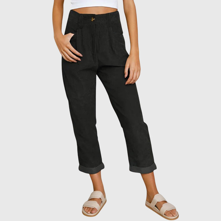 Women's Cord Modern Pants - Everyday Versatile Style