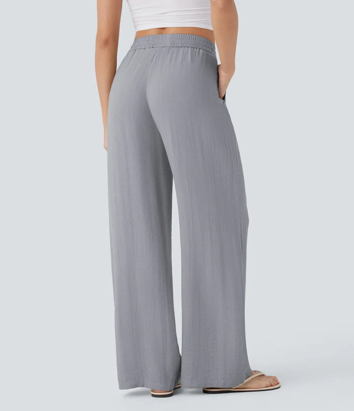 Women's Sarah Effortless Wide Leg Pants - Everyday Elegance