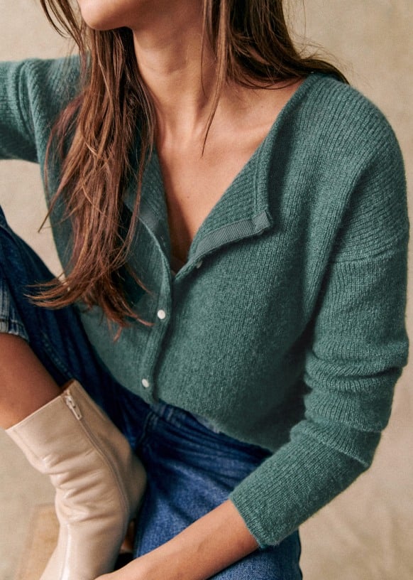 Women's Eloise Classic Button-Down Cardigan - Effortless Layering