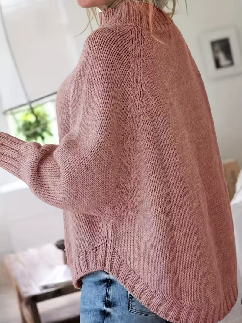Women's Chunky Knit Sweater - Cozy Everyday Essential