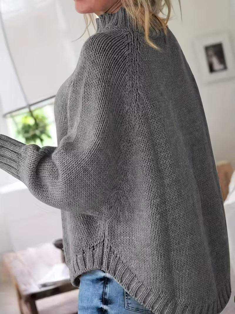 Women's Chunky Knit Sweater - Cozy Everyday Essential