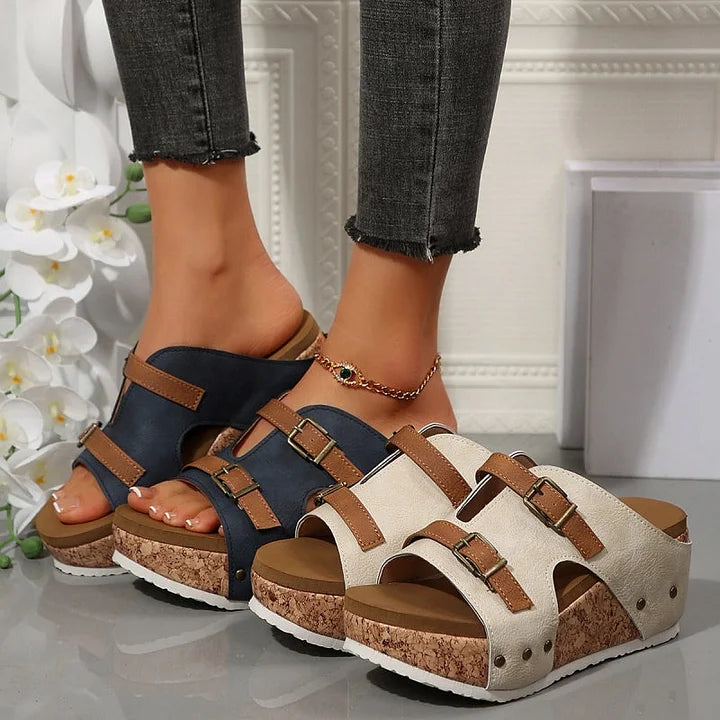 Women's Orthopedic Wedge Sandals - Everyday Comfort and Style