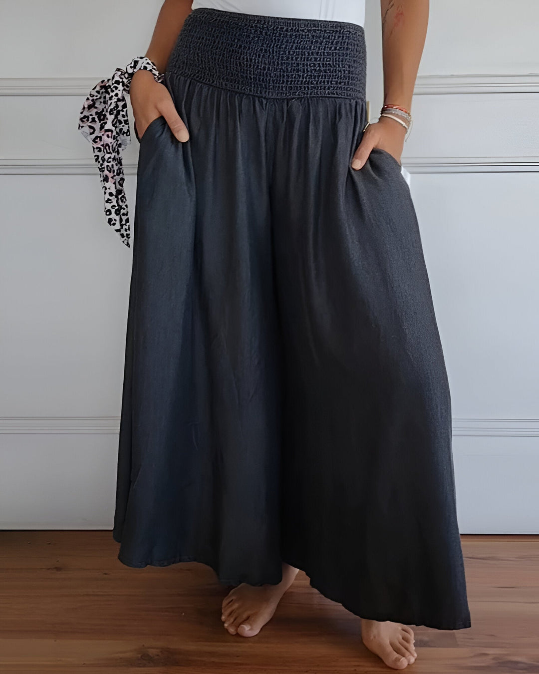 Women's Comfortable Elastic Waist Pants - Everyday Comfort