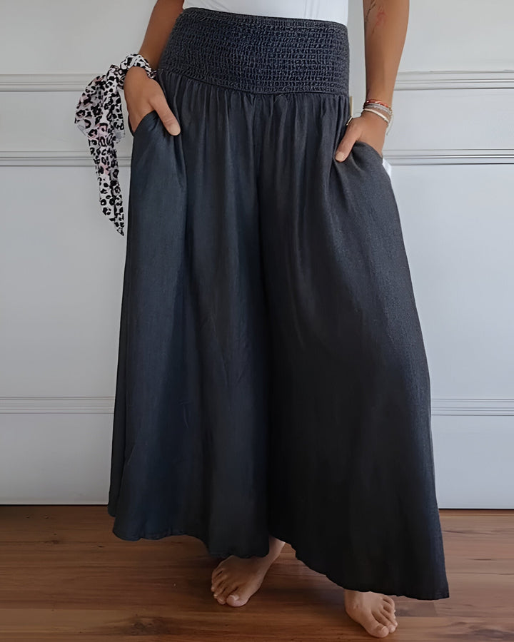 Women's Comfortable Elastic Waist Pants - Everyday Comfort