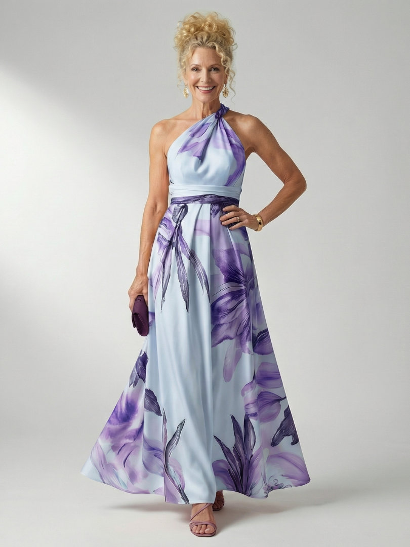 Women's Floral Maxi Dress - Breezy and Comfortable