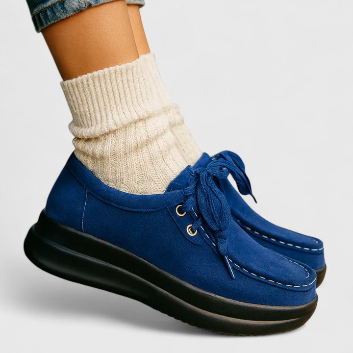 Women's Platform Moccasin Shoes - Heritage Style with Modern Comfort