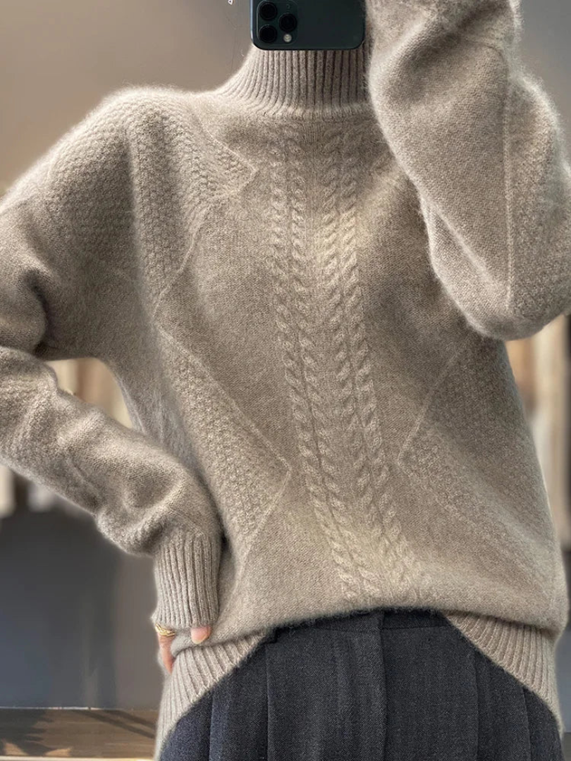 Whisper Cashmere Turtleneck