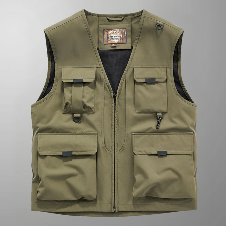 Women's Stylish Cargo Vest - Casual Layering Essential