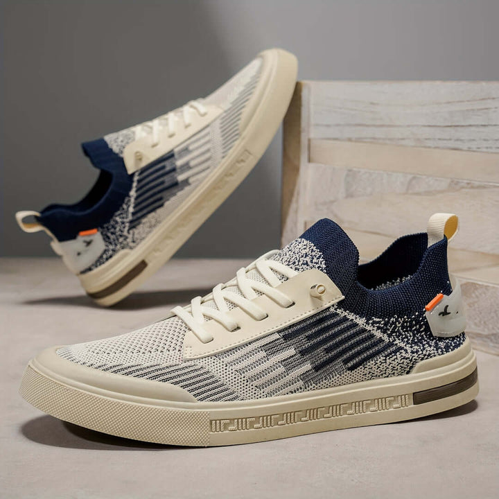 Men's Knit Trainers – Lightweight Cushioned Everyday Sneakers