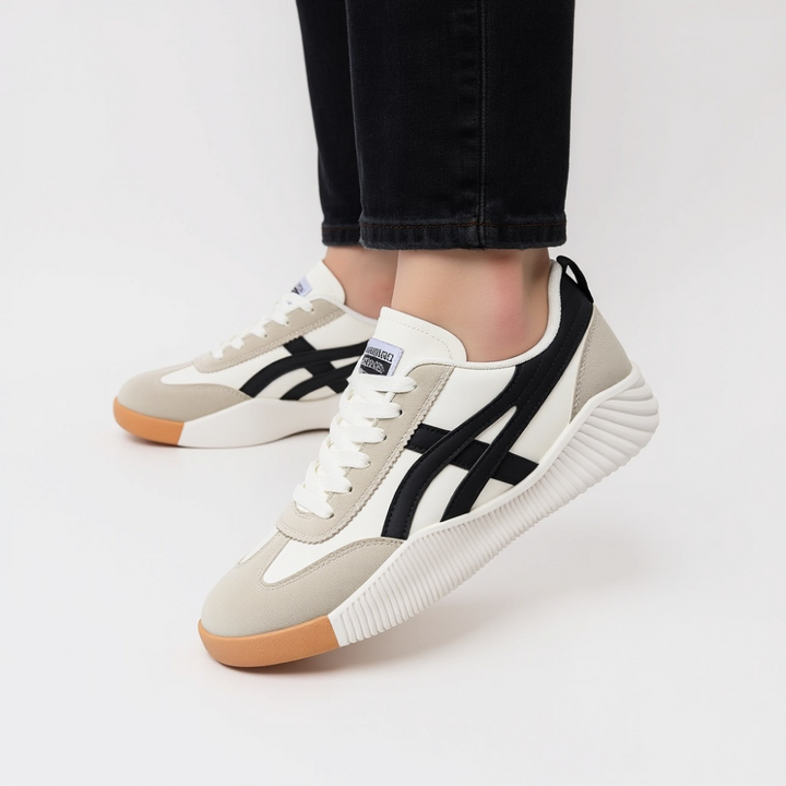 Women's Retro Trainers with Gel Cushioning – Everyday Comfort