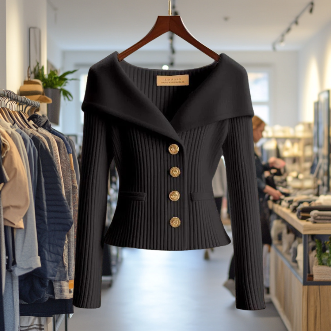 Women's Luxurious Knit Cardigan - Everyday Elegance & Warmth