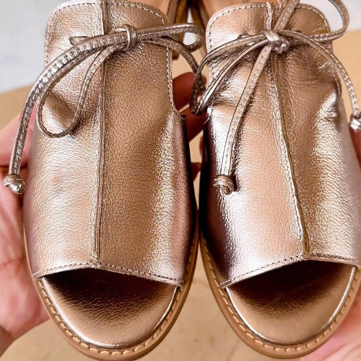 Women's Valeska Strap-Style Leather Sandals - Everyday Comfort