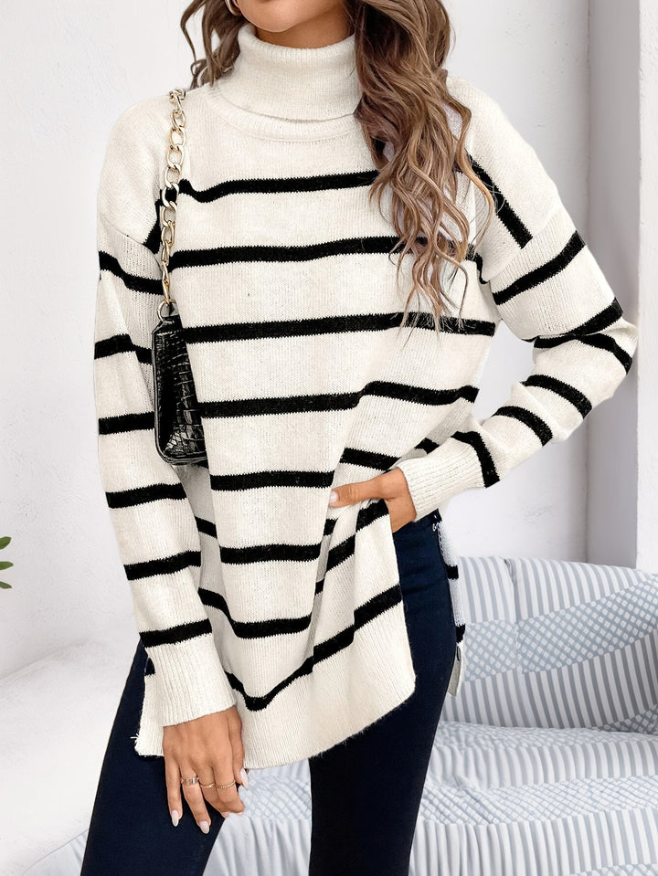 Women's Striped Maya Sweater - Cozy Everyday Style