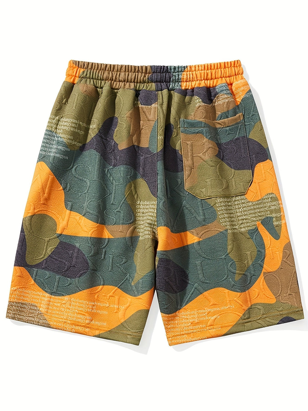 Men's Camo Relaxed Shorts – Lightweight Summer Streetwear