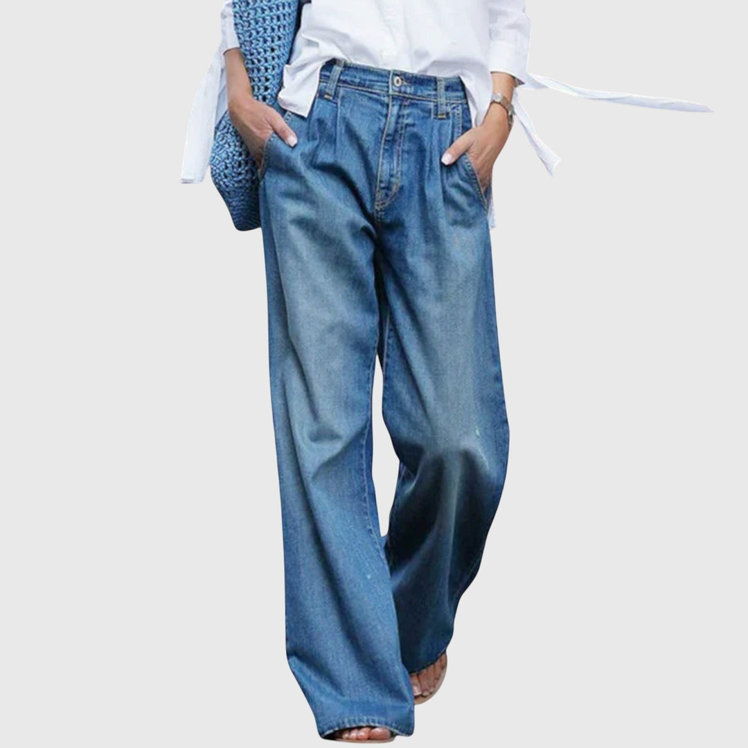 Women's Ava Wide Leg Jeans - Everyday Comfort & Style