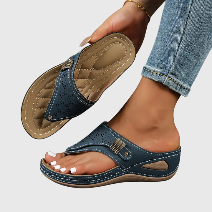 Women's Orthopedic Sandals - Ergonomic Support & Wedge Sole