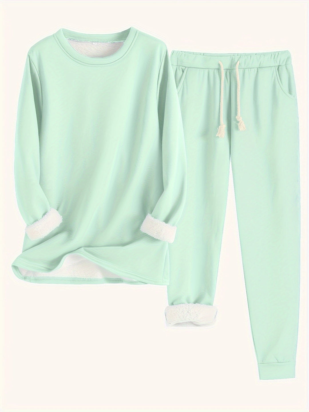 Women's Riley Cozy Fleece-Lined Lounge Set - All-Day Comfort