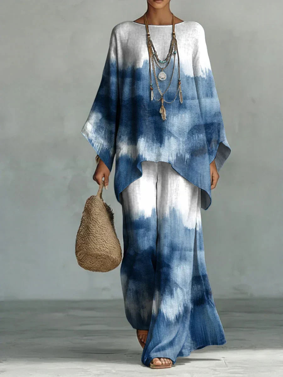 Women's Printed Comfort Set - Effortless Everyday Style