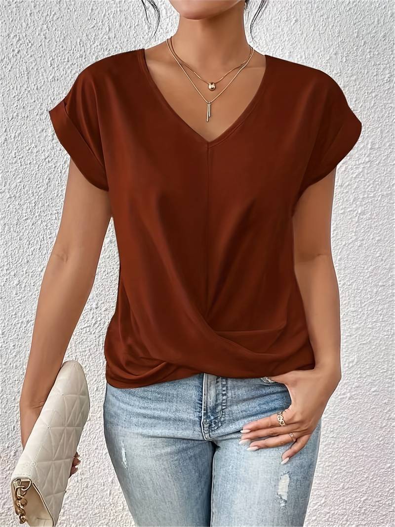 Women's Amara Elegant T-Shirt - Effortless Everyday Style